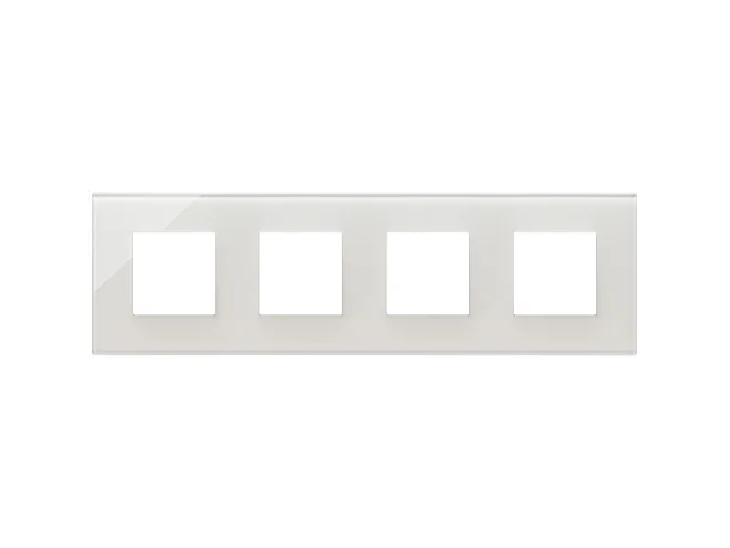 VIMAR Vimar 22669.71 Placca 8M (2+2+2+2)int71 bianco latte