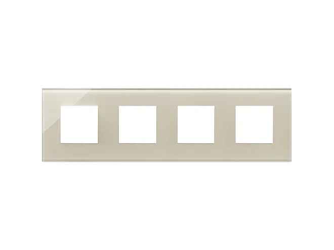 VIMAR Vimar 22669.72 Placca 8M (2+2+2+2)int71 bianco canapa