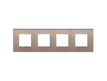 VIMAR Vimar 22669.77 Placca 8M (2+2+2+2)int71 opale bruno