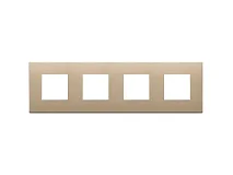 VIMAR Vimar 22669.88 Placca 8M (2+2+2+2)int71 oro satinato