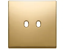 VIMAR Vimar 22672.2.82 Placca 2Mx2 Vintage oro
