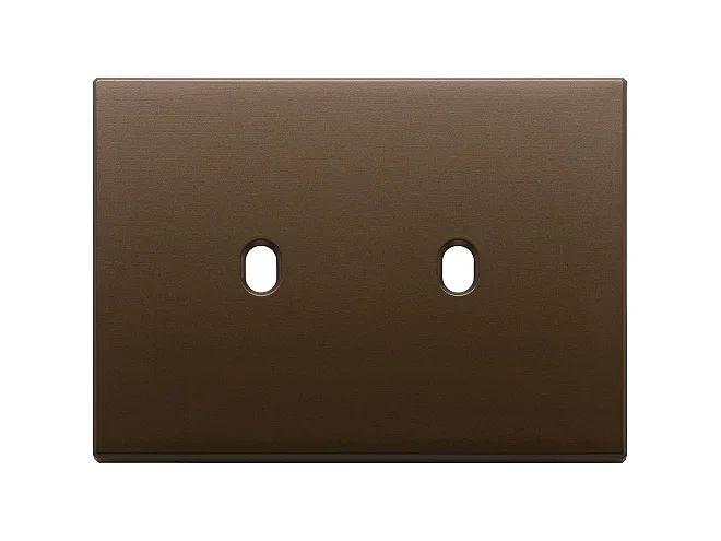 VIMAR Vimar 22673.2.12 Placca 3Mx2 Vintage bronzo scuro spazz.