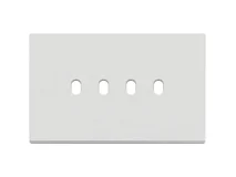 VIMAR Vimar 22674.4.01 Placca 4Mx4 Vintage bianco matt