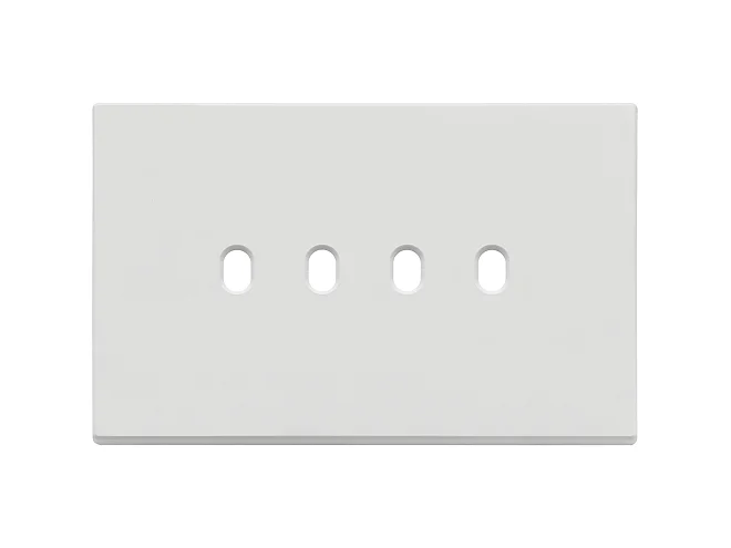VIMAR Vimar 22674.4.01 Placca 4Mx4 Vintage bianco matt