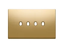 VIMAR Vimar 22674.4.82 Placca 4Mx4 Vintage oro