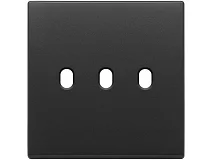 VIMAR Vimar 22675.3.03 Placca 3Mx3 BS Vintage grigio antracite
