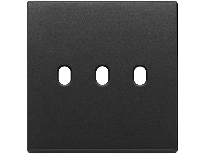 VIMAR Vimar 22675.3.03 Placca 3Mx3 BS Vintage grigio antracite