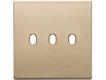 VIMAR Vimar 22675.3.88 Placca 3Mx3 BS Vintage oro satinato