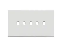 VIMAR Vimar 22679.5.01 Placca 5Mx5 BS Vintage bianco matt