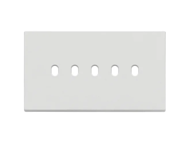VIMAR Vimar 22679.5.01 Placca 5Mx5 BS Vintage bianco matt