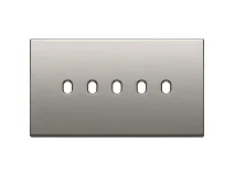 VIMAR Vimar 22679.5.11 Placca 5Mx5 BS Vintage nichel spazzolato