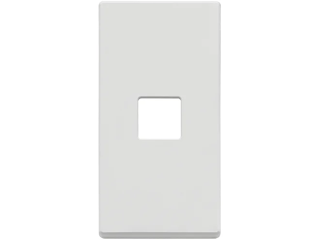 VIMAR Vimar 22681.1.01 Placca 1Mx1 pannelli Flat bianco matt