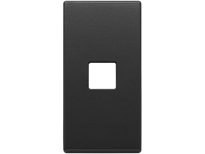 VIMAR Vimar 22681.1.03 Placca 1Mx1 pannelli Flat grigio antrac.