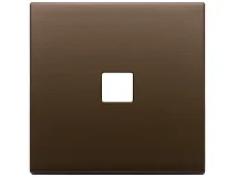 VIMAR Vimar 22682.1.12 Placca 2Mx1 Flat bronzo scuro spazz.