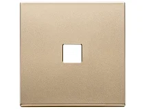 VIMAR Vimar 22682.1.88 Placca 2Mx1 Flat oro satinato