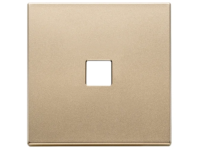 VIMAR Vimar 22682.1.88 Placca 2Mx1 Flat oro satinato