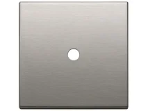 VIMAR Vimar 22682.RN.1.11 Placca 2Mx1 Tondo nichel spazzolato
