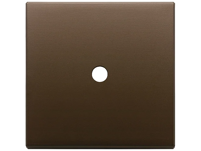 VIMAR Vimar 22682.RN.1.12 Placca 2Mx1 Tondo bronzo scuro spazz.