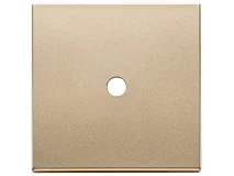 VIMAR Vimar 22682.RN.1.88 Placca 2Mx1 Tondo oro satinato