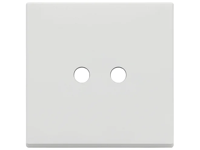 VIMAR Vimar 22682.RN.2.01 Placca 2Mx2 Tondo bianco matt
