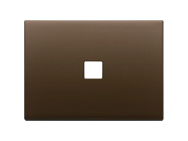 VIMAR Vimar 22683.1.12 Placca 3Mx1 Flat bronzo scuro spazz.