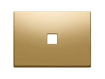 VIMAR Vimar 22683.1.82 Placca 3Mx1 Flat oro