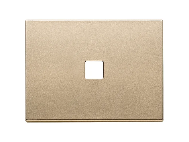 VIMAR Vimar 22683.1.88 Placca 3Mx1 Flat oro satinato