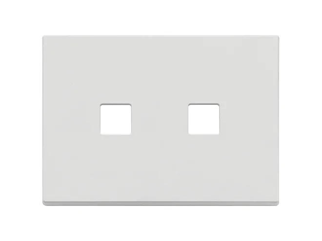 VIMAR Vimar 22683.2.01 Placca 3Mx2 Flat bianco matt