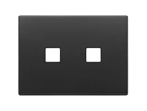 VIMAR Vimar 22683.2.03 Placca 3Mx2 Flat grigio antracite