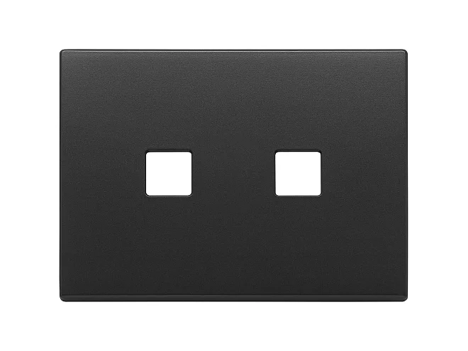 VIMAR Vimar 22683.2.03 Placca 3Mx2 Flat grigio antracite