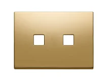VIMAR Vimar 22683.2.82 Placca 3Mx2 Flat oro