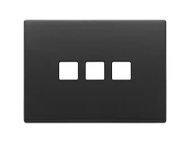 VIMAR Vimar 22683.3.03 Placca 3Mx3 Flat grigio antracite