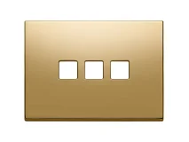 VIMAR Vimar 22683.3.82 Placca 3Mx3 Flat oro