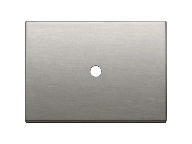VIMAR Vimar 22683.RN.1.11 Placca 3Mx1 Tondo nichel spazzolato