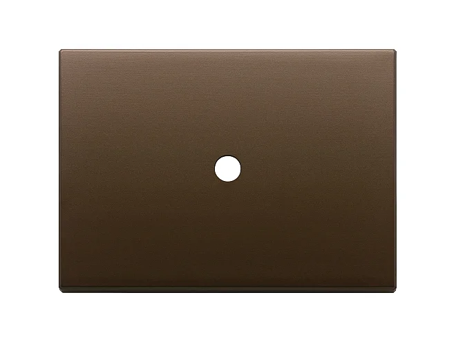 VIMAR Vimar 22683.RN.1.12 Placca 3Mx1 Tondo bronzo scuro spazz.