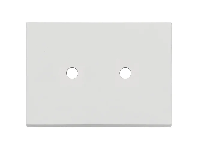 VIMAR Vimar 22683.RN.2.01 Placca 3Mx2 Tondo bianco matt