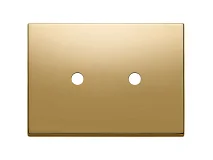 VIMAR Vimar 22683.RN.2.82 Placca 3Mx2 Tondo oro