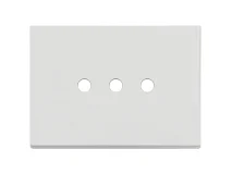 VIMAR Vimar 22683.RN.3.01 Placca 3Mx3 Tondo bianco matt