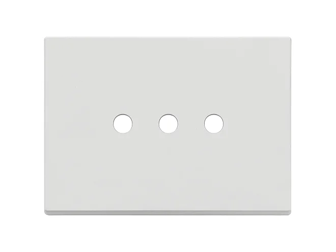VIMAR Vimar 22683.RN.3.01 Placca 3Mx3 Tondo bianco matt