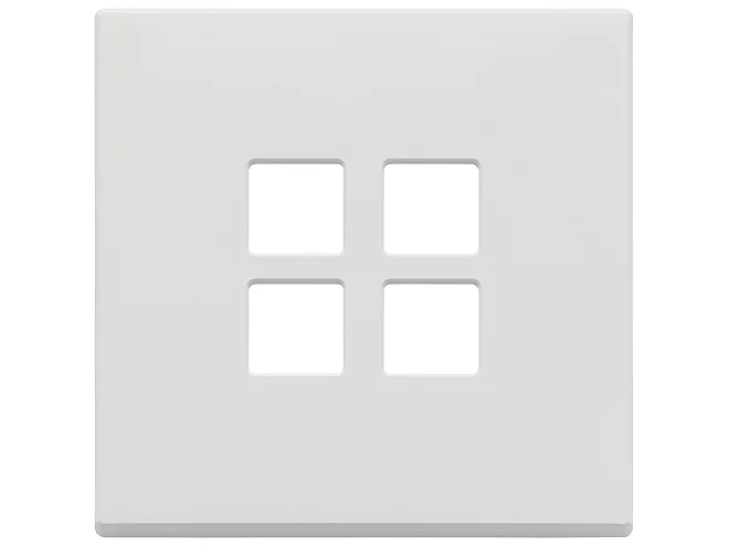 VIMAR Vimar 22692.01 Placca 2Mx4 Flat bianco matt