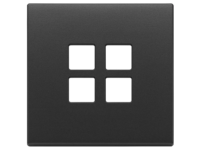 VIMAR Vimar 22692.03 Placca 2Mx4 Flat grigio antracite