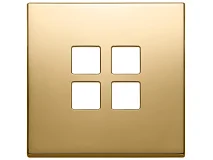VIMAR Vimar 22692.82 Placca 2Mx4 Flat oro