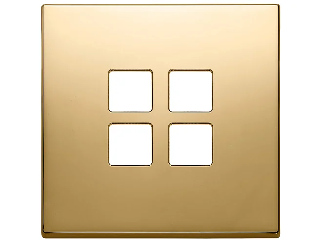 VIMAR Vimar 22692.82 Placca 2Mx4 Flat oro