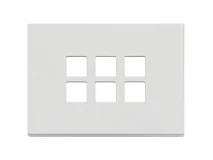 VIMAR Vimar 22693.01 Placca 3Mx6 Flat bianco matt