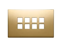 VIMAR Vimar 22694.82 Placca 4Mx8 Flat oro