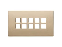VIMAR Vimar 22699.88 Placca 5Mx10 BS Flat oro satinato