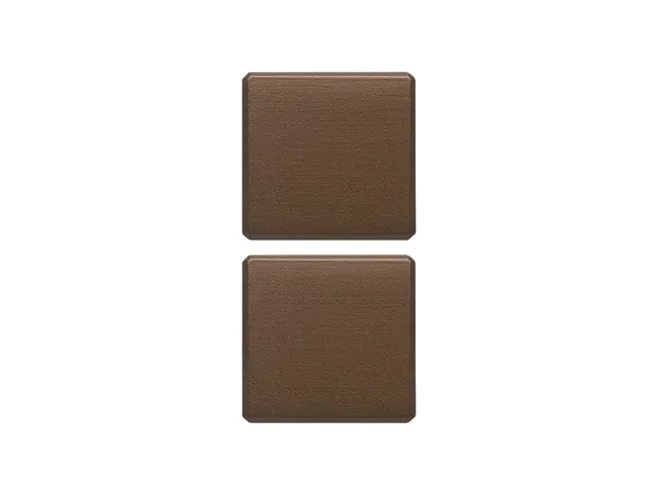 VIMAR Vimar 22751.0.12 Due tasti Flat no simboli bronzo