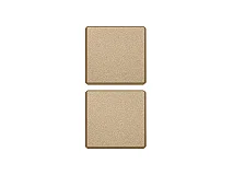 VIMAR Vimar 22751.0.88 Due tasti Flat no simboli oro satinato