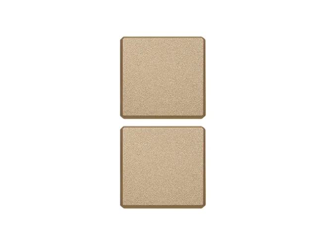 VIMAR Vimar 22751.0.88 Due tasti Flat no simboli oro satinato