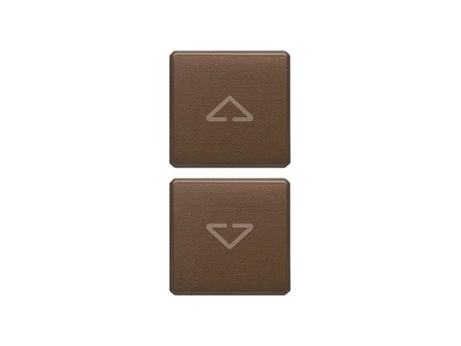 VIMAR Vimar 22751.2.12 Due tasti Flat simboli frecce bronzo